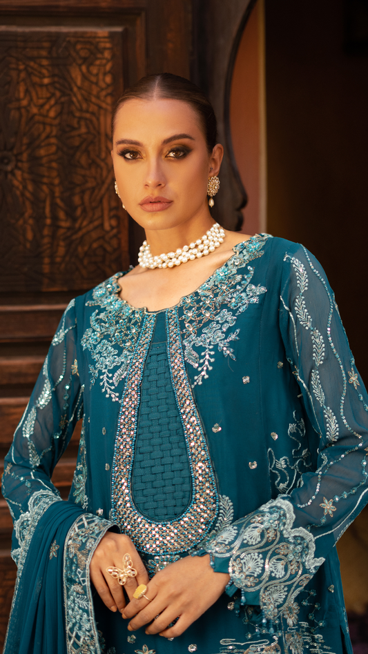 Zebtan Zeenat Vol-23 Embroidered Unstitched 3pcs