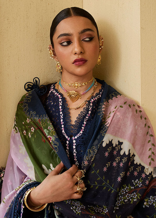 Lawn'25 Eid by Suffuse Embroidered Lawn Unstitched 3Pcs