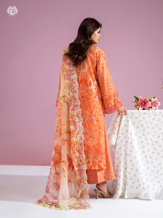 Rang Pasand By Gull Jee Vol-09 Embroidered Digital Printed Fancy Lawn Unstitched 3Pcs