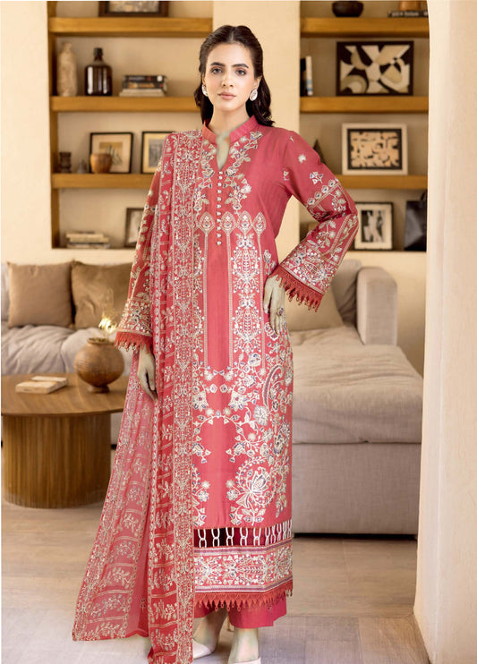 Maheer by Johra Embroidered Lawn Unstitched 3Pcs