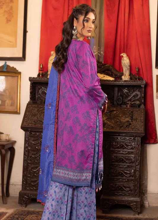 Rimal Vol-28 Embroidered & Sequence Work Lawn Unstitched 3pcs