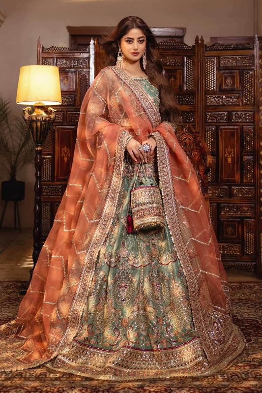 Sajal By Serene Unstitched Bridal Collection - Jotey