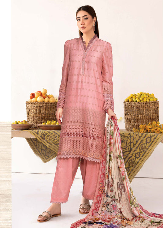 Meeram by Johra Chikankari Lawn Unstitched 3Pcs