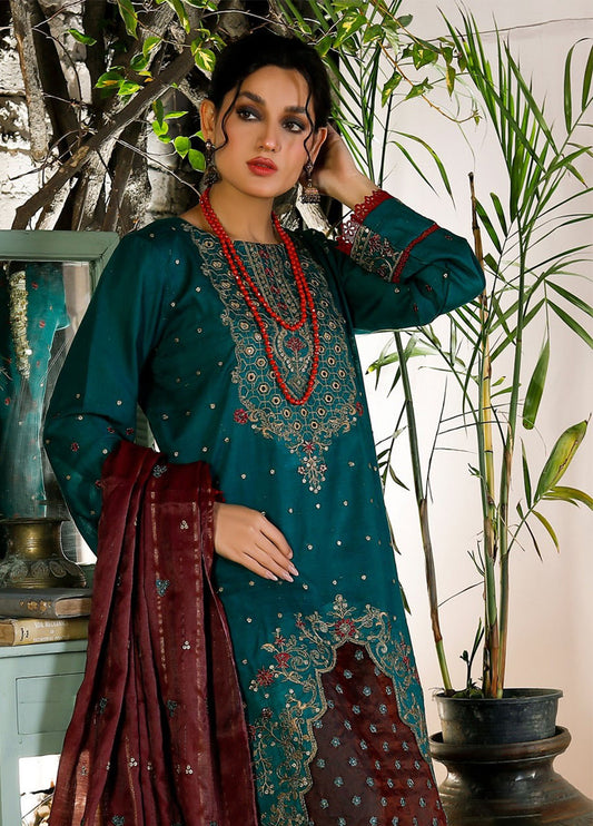 Rimal Vol-20 Embroidered Lawn Unstitched 3pcs
