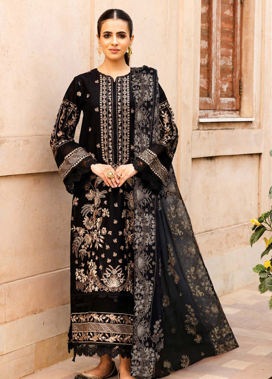 Irsa by Johra Embroidered Lawn Unstitched 3Pcs