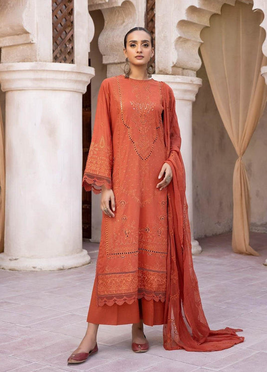 KHOOBSURAT Aventus Swiss Unstitched 3pcs - Jotey