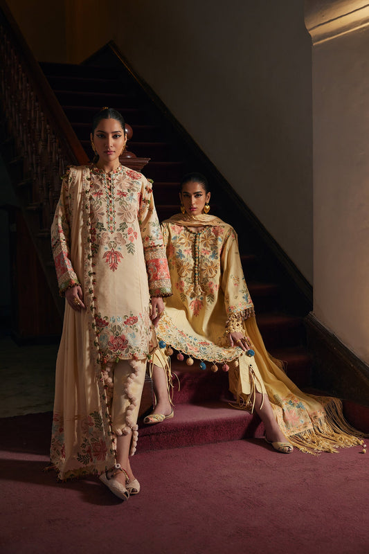 Elan Embroidered Lawn Unstitched 3pcs