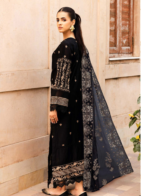 Irsa by Johra Embroidered Lawn Unstitched 3Pcs