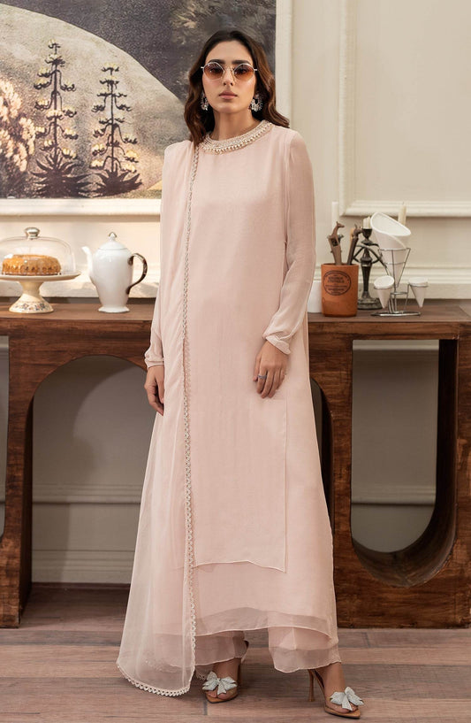 Zevk Babes Hand Embellished Stitched 3pcs - Jotey