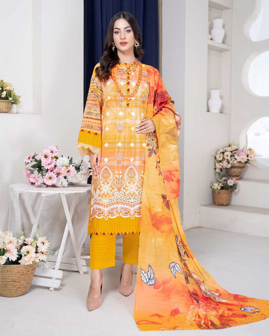 Pakeeza by Aalaya Vol-01 Embroidered Lawn Unstitched 3Pcs