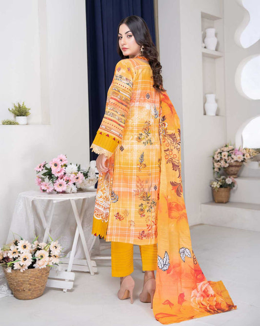 Pakeeza by Aalaya Vol-01 Embroidered Lawn Unstitched 3Pcs