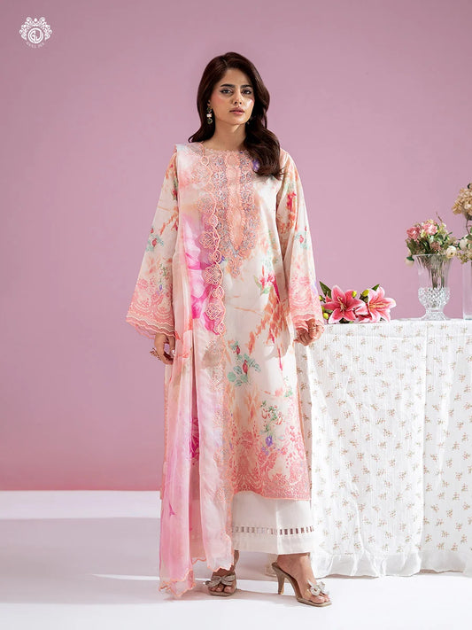 Rang Pasand By Gull Jee Vol-09 Embroidered Digital Printed Fancy Lawn Unstitched 3Pcs