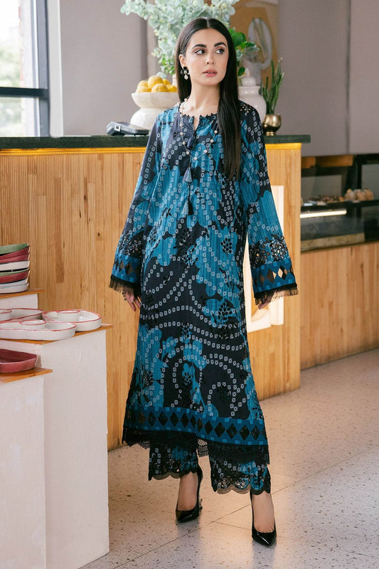 Ballerina By Nureh Embroidered Chikankari Unstitched 2pcs - Jotey