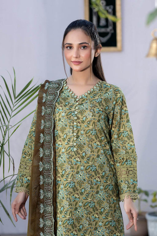 Johra Aashna Digital Printed Lawn 3pcs - Jotey