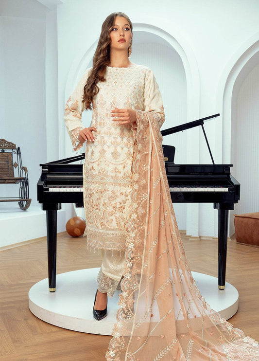 MEHRIMA By Noori Stitched Chiffon Luxury 3pcs - Jotey