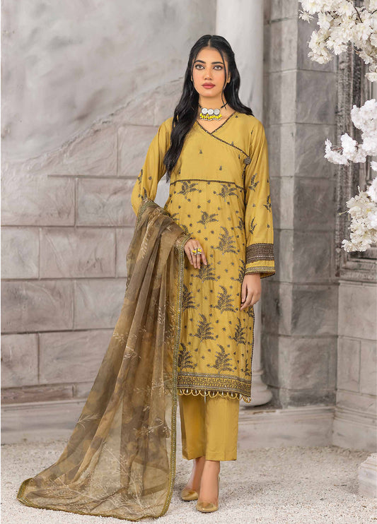 Rimal Vol-12 Embroidered & Sequence Work Lawn Unstitched 3pcs
