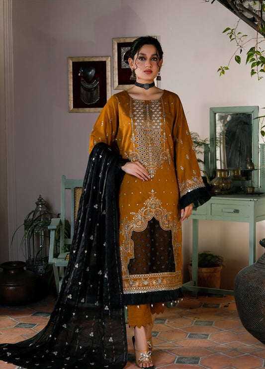 Rimal Vol-20 Embroidered Lawn Unstitched 3pcs