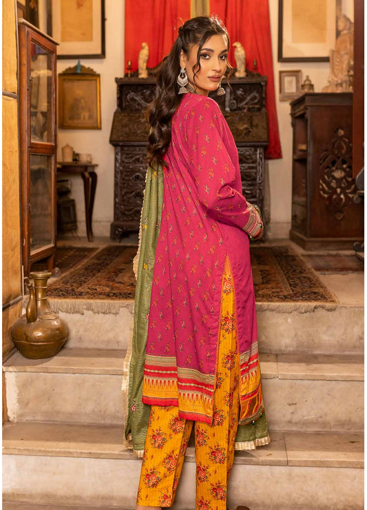 Rimal Vol-28 Embroidered & Sequence Work Lawn Unstitched 3pcs