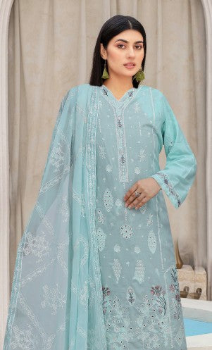 Nora Vol-22 Embroidered & Sequence Work Unstitched 3pcs