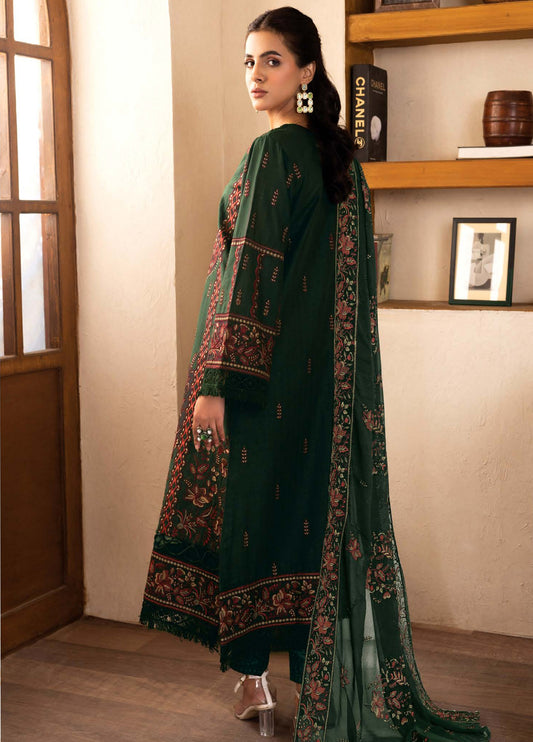 Irsa by Johra Embroidered Lawn Unstitched 3Pcs