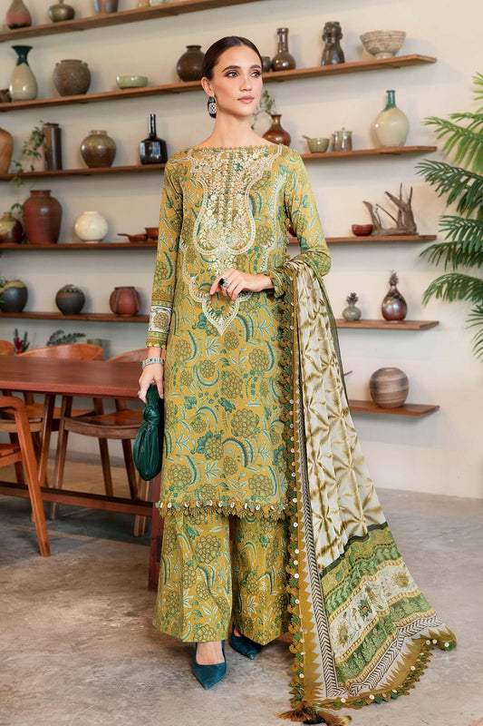 M. Prints By Maria B. Lawn Vol-25 Printed Unstitched 3pcs