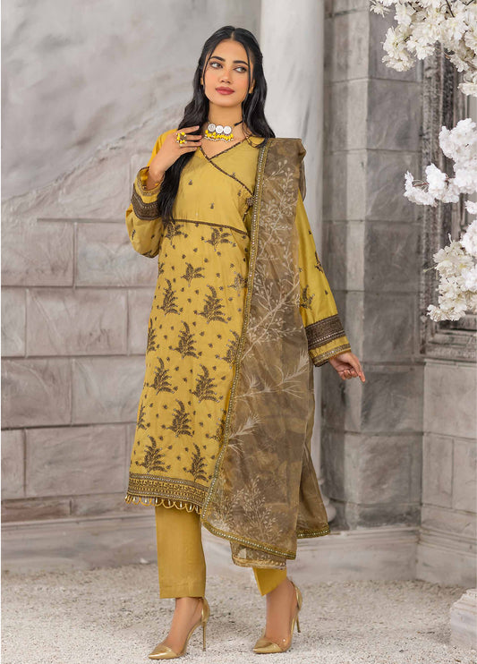 Rimal Vol-12 Embroidered & Sequence Work Lawn Unstitched 3pcs