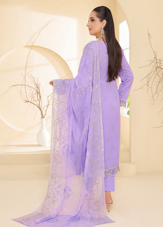 Raise By Bin Hameed Luxury Embroidered Chiffon Unstitched 3 Piece