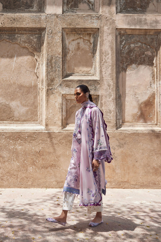 Elan Embroidered Lawn Unstitched 3pcs