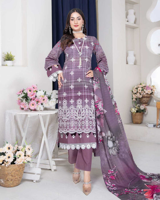 Pakeeza by Aalaya Vol-01 Embroidered Lawn Unstitched 3Pcs