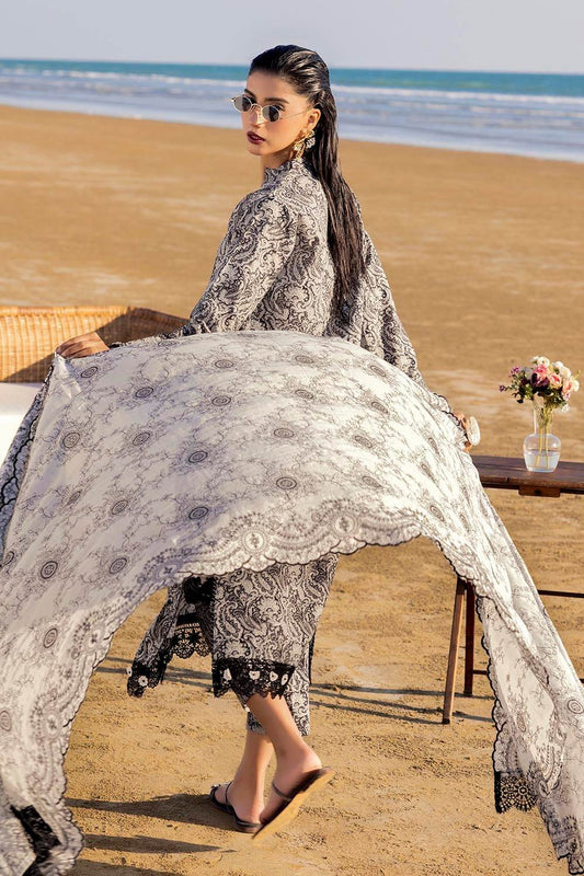 Gul Ahmed Printed Summer Lawn'25 Unstitched 3pcs - Jotey