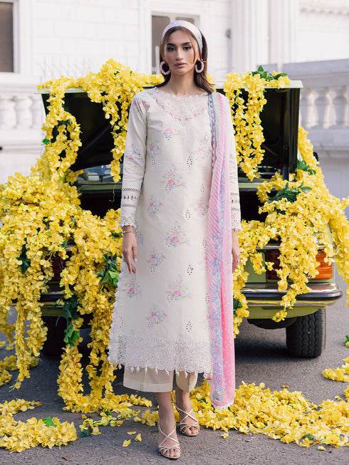 Ivy Bloom Printkari By Parishay Primium Printed Lawn Unstitched 3pcs - Jotey