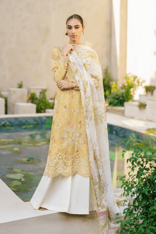 Iznik Festive Lawn Embroidered Unstitched 3pcs - Jotey