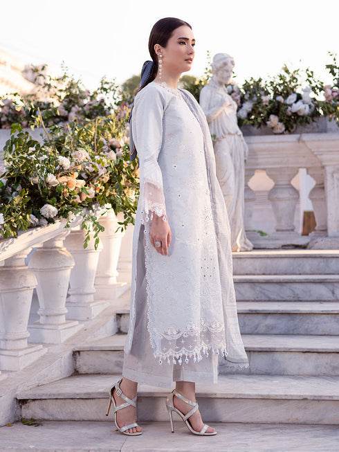 Ivy Bloom Printkari By Parishay Primium Printed Lawn Unstitched 3pcs - Jotey