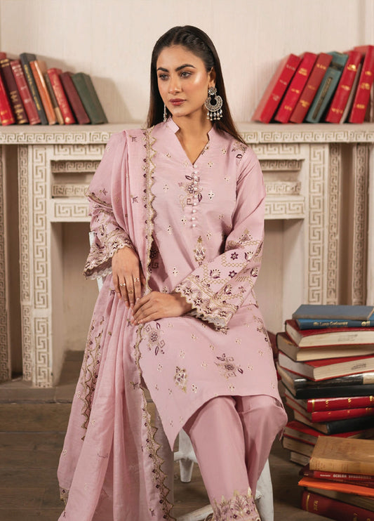 Mah-E-Noor By Angan Embroidered Lawn Unstitched 3Pcs