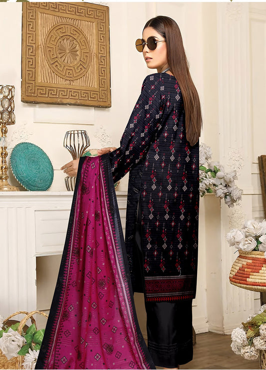 Zeba Summer'02 Embroidered Printed Lawn Unstitched 3pcs
