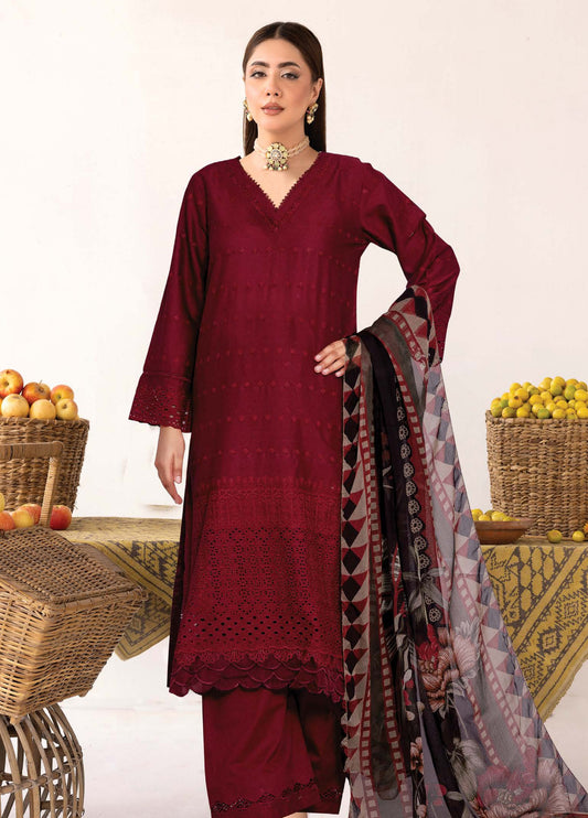 Meeram by Johra Chikankari Lawn Unstitched 3Pcs