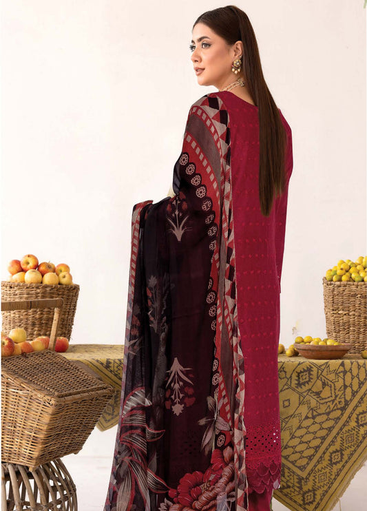 Meeram by Johra Chikankari Lawn Unstitched 3Pcs