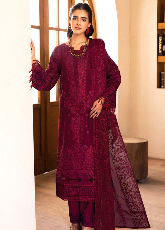 Irsa by Johra Embroidered Lawn Unstitched 3Pcs