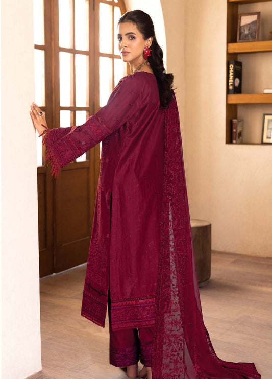 Irsa by Johra Embroidered Lawn Unstitched 3Pcs