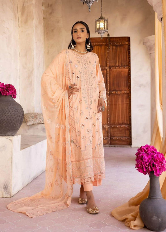 KHOOBSURAT Aventus Swiss Unstitched 3pcs - Jotey