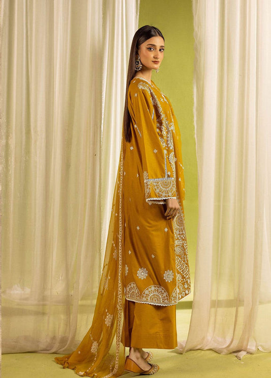 Khoobsurat Signature Shamiyana Luxury Embroidered Lawn 3pcs - Jotey