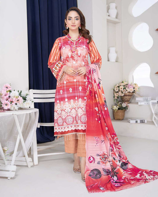 Pakeeza by Aalaya Vol-01 Embroidered Lawn Unstitched 3Pcs
