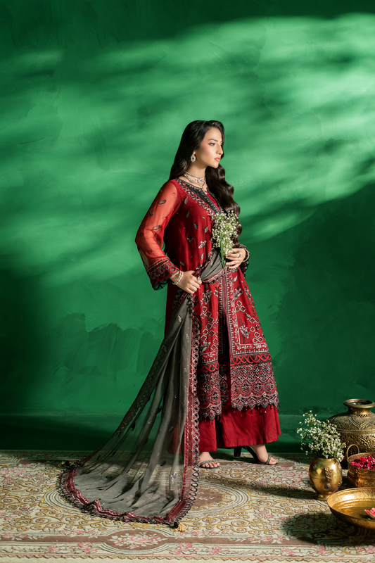 Farmaish By Zebtan Vol-08 Embroidered Unstitched 3pcs