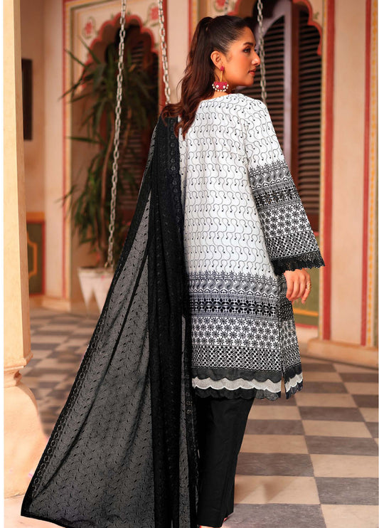 Aasir by Johra Chikankari Lawn Unstitched 3Pcs