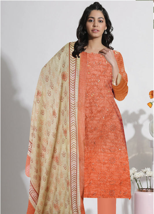 Zeba Summer'02 Embroidered Printed Lawn Unstitched 3pcs