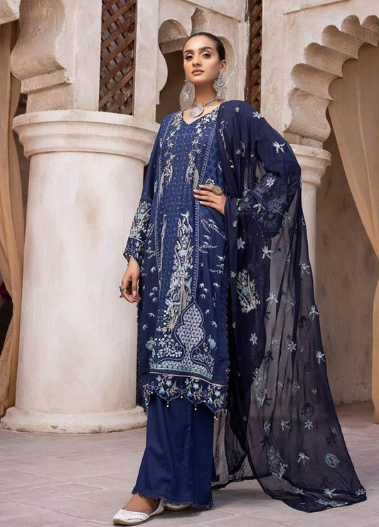 KHOOBSURAT Aventus Swiss Unstitched 3pcs - Jotey