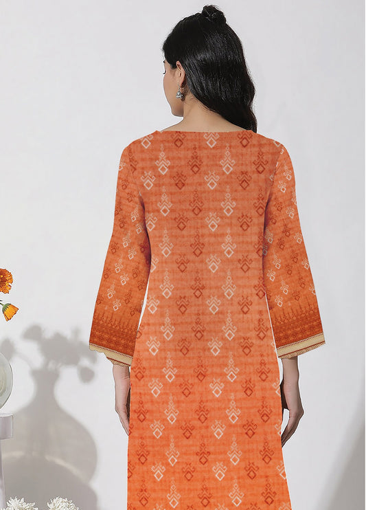 Zeba Summer'02 Embroidered Printed Lawn Unstitched 3pcs