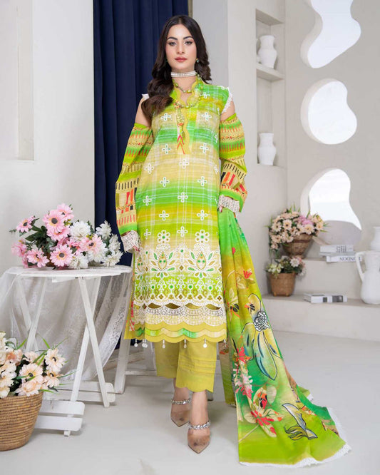 Pakeeza by Aalaya Vol-01 Embroidered Lawn Unstitched 3Pcs
