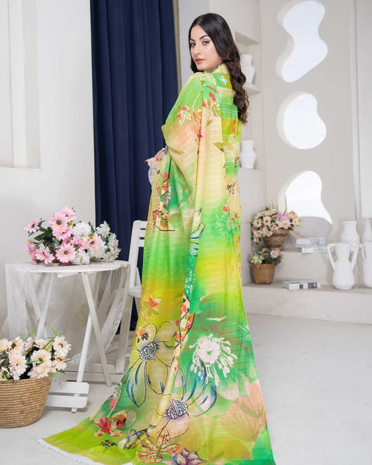 Pakeeza by Aalaya Vol-01 Embroidered Lawn Unstitched 3Pcs