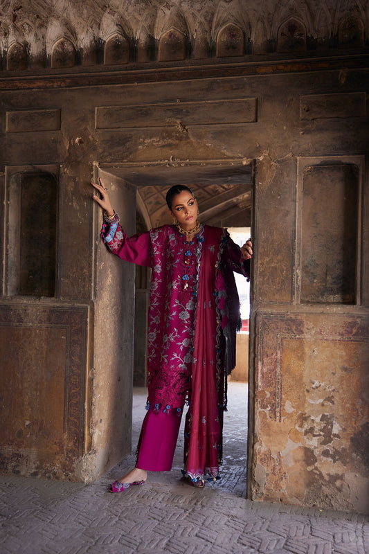 Elan Embroidered Lawn Unstitched 3pcs